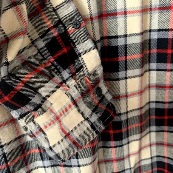 Alesbury Plaid Flannel Slim Button Down Mens Size XXL Cotton StitchFix Shirt Top - Picture 5 of 5